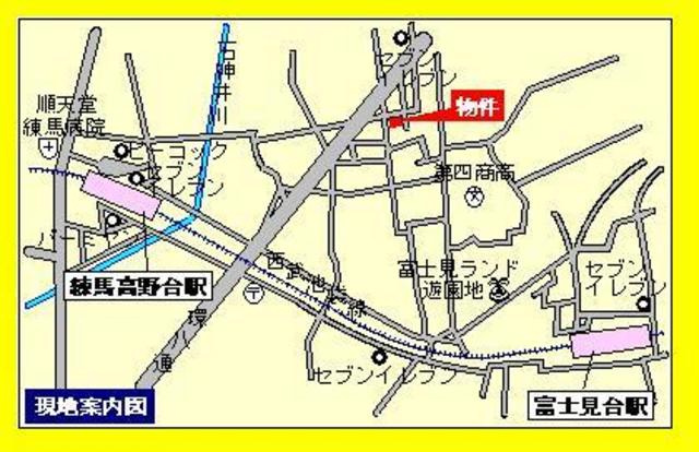 メイプルリーフの地図|★現地ご案内図です★