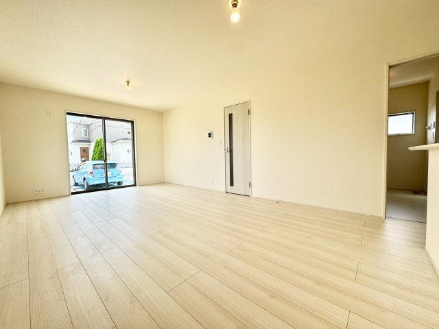 市川市若宮３丁目第３の居間・リビング|建築施工例