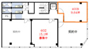 【間取り】 | 第一住建　本町ビル　間取り図