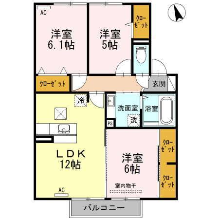 【間取り】 | フォルトゥーナT