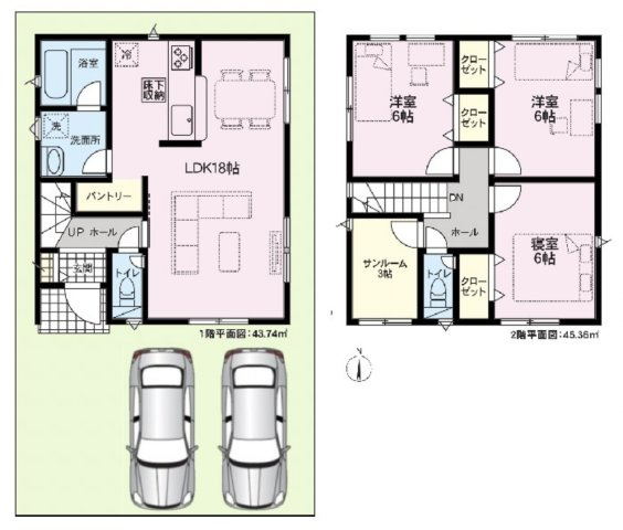 クレイドルガーデン　金沢市割出町　第２