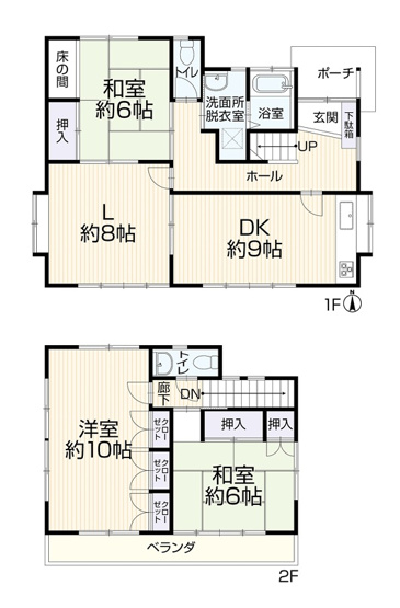 【間取り】 | 三島市萩　中古一戸建て