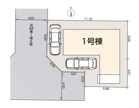 小平花小金井第二　全1棟　1号棟