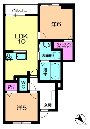 【間取り】 | ハイツ大和