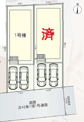 【外観】 | 厚木市妻田西1丁目　新築分譲住宅　全2棟