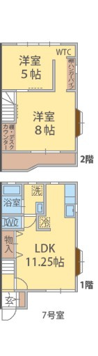 シャルム・Iの間取り
