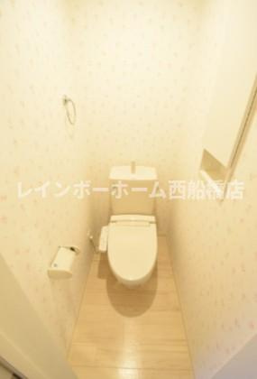 シャルム・Iのトイレ