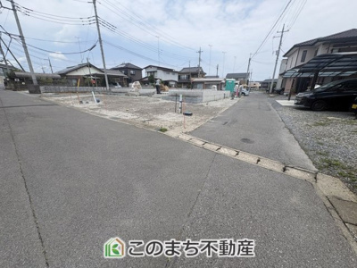 【前面道路含む現地写真】 | CRADLE GARDEN栃木市箱森町　第6　3号棟　 | 前面道路
