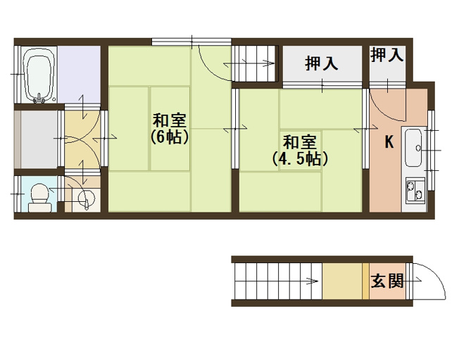 【間取り】 | フクトク文化