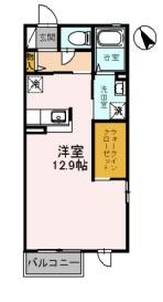 パル春日 A棟の間取り