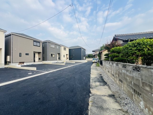 大府市朝日町五丁目3番、4番の各一部『仲介手数料無料』新築一戸建て・建売の前面道路含む現地写真
