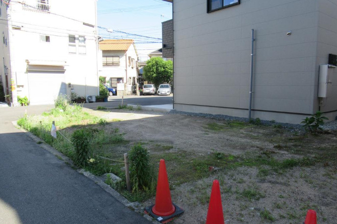 旭区清水1丁目土地の外観