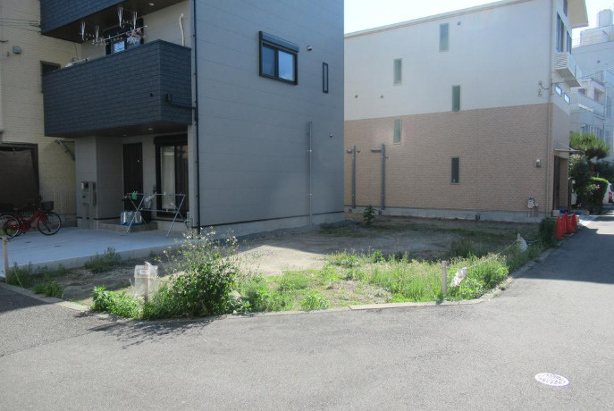 旭区清水1丁目土地の土地図