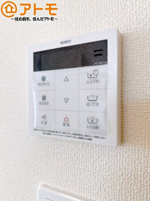 【設備】 | 島田市中溝町　新築戸建　全1棟 | ボタンひとつで湯張りのできるオートバス機能♪