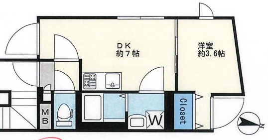 Luxe文京白山の間取り