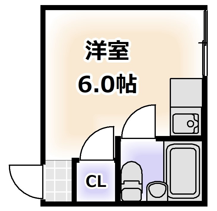 ヴィラ沢ノ町の間取り