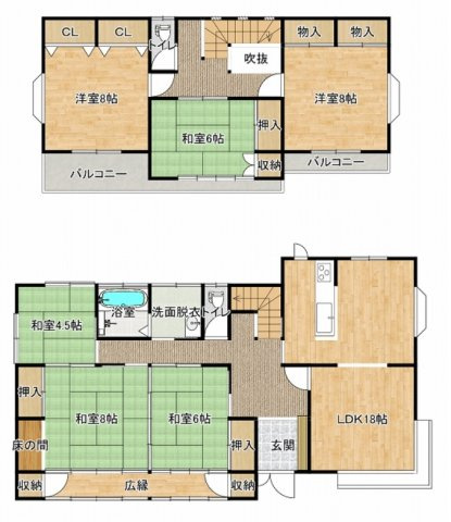 小山市大字中久喜 リフォーム物件　