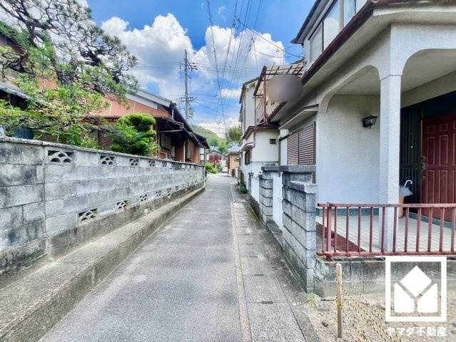 宇治市莵道籔里の前面道路含む現地写真|6月13日　現地写真更新