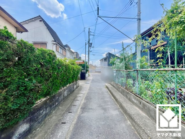 宇治市莵道籔里の前面道路含む現地写真|6月13日　現地写真更新