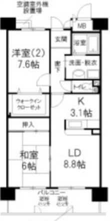 【間取り】 | メイビスタ大淀