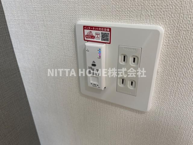 ラ　グリシーヌＡ棟の設備|インターネット無料設備です◎