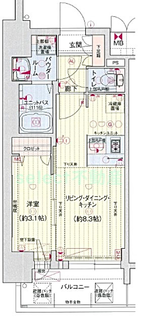 プレサンスＳＡＫＡＥフロント