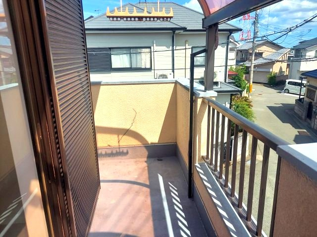 宝塚市米谷1丁目一戸建のバルコニー