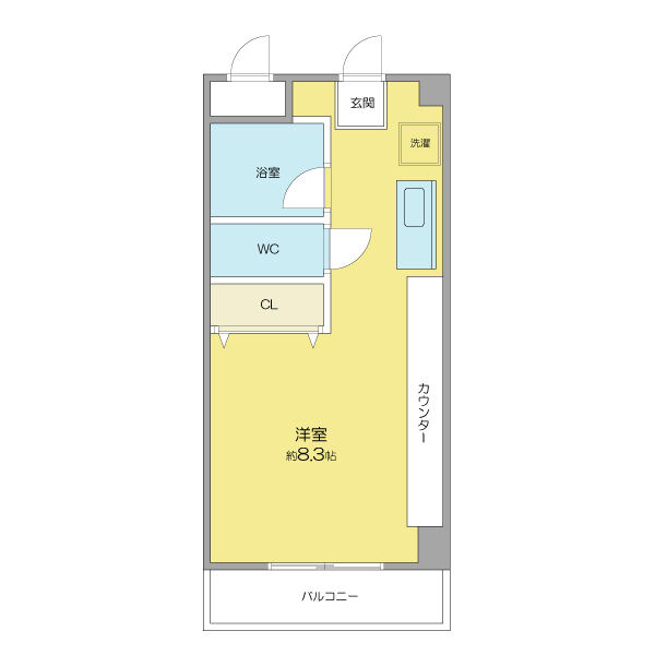  ウッディハウスⅡの間取り