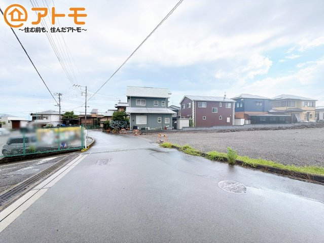 【前面道路含む現地写真】 | 富士市大淵　新築戸建て　4号棟
