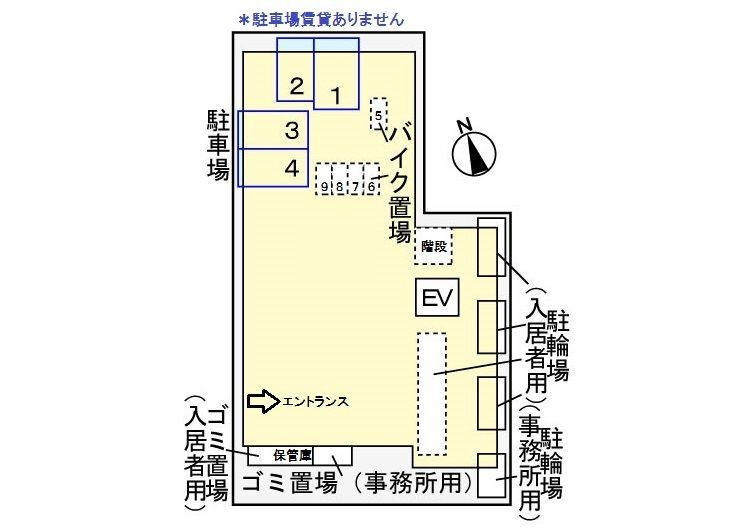 グランツ　スエヒロの区画図