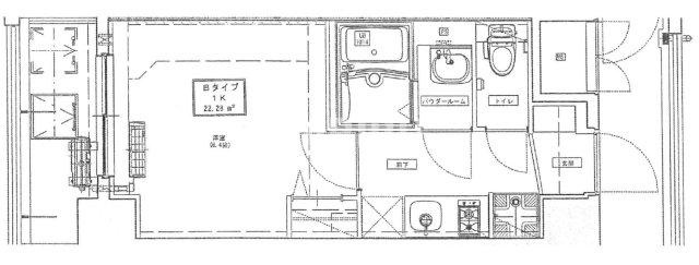 N’ｓマンション都島の間取り
