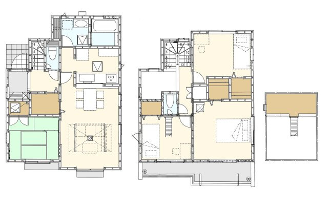 【間取り】 | 【弊社限定物件】八王子市大塚　中古戸建　全1棟