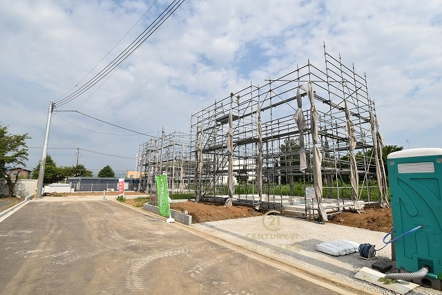 Cradlegarden　 小美玉市羽鳥　第13　2の前面道路含む現地写真|現地撮影（2026年7月）