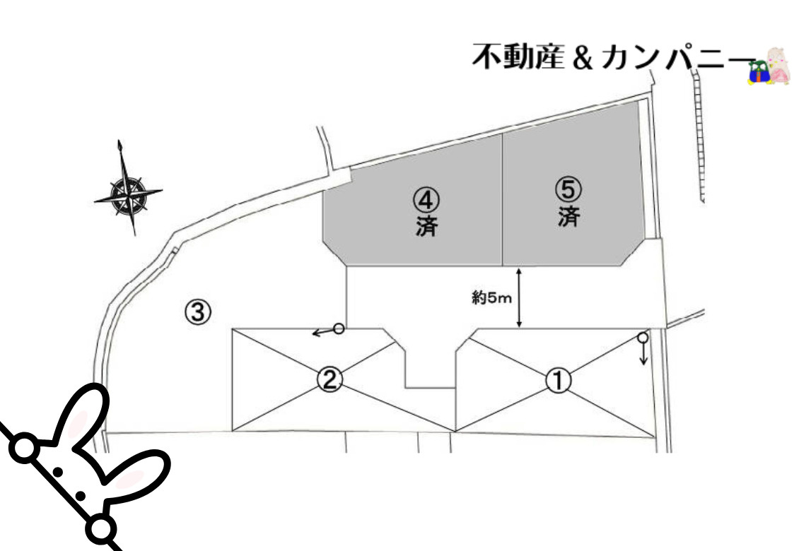 畑寺4丁目のおトチ3号地　松山市畑寺4丁目売土地