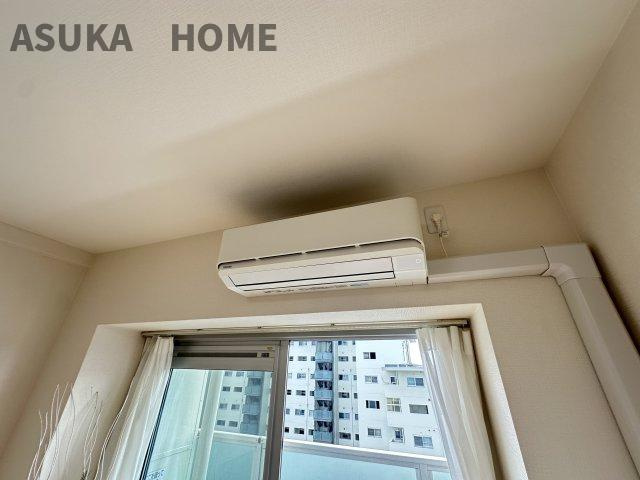 三ツ沢ハイタウン1号棟のその他|エアコン付きのです。入居すぐに使えるので快適に過ごせますね。