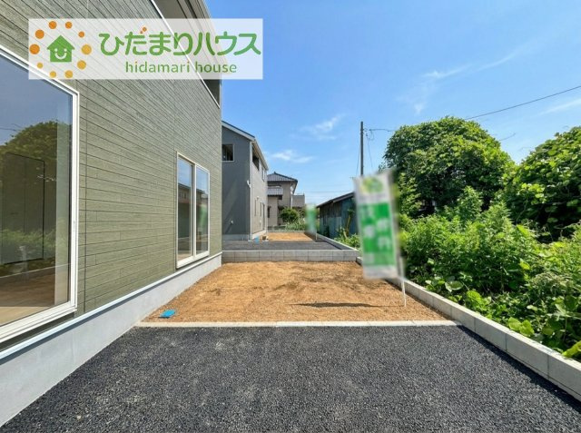 【庭】 | つくばみらい市小絹第4　新築戸建　5号棟 | お庭付物件になります！お庭遊びや、プールなどお子様も大喜び(^^)