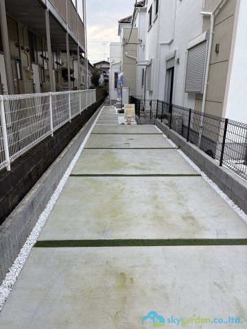 厚木市妻田北3丁目5期　新築戸建　全4棟D号棟の駐車場