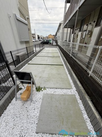 厚木市妻田北3丁目5期　新築戸建　全4棟D号棟の駐車場