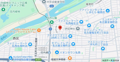 【地図】 | ハーモニーテラス稲生町Ⅲ