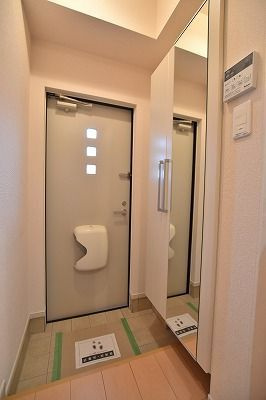 グランディール　南長崎の玄関