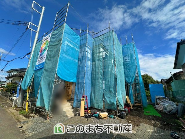 ハートフルタウン宇都宮市御幸ケ原町147番の外観|現地建築中写真