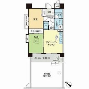 ライオンズマンション豊橋牧野町の間取り