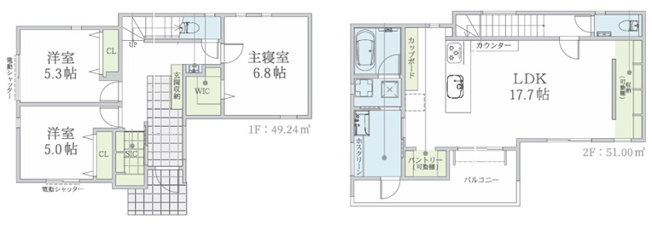 【間取り】 | 小田急線「鶴川」新築分譲