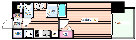 【間取り】 | ララプレイス新大阪シエスタ