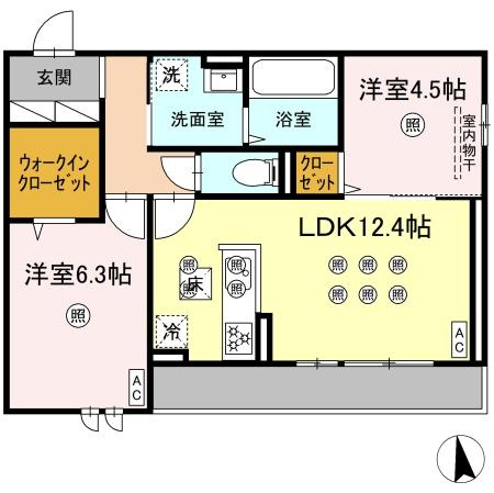 【間取り】 | アネックスＶ