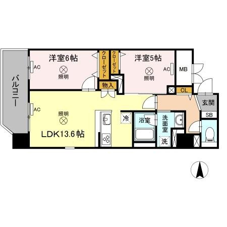 【間取り】 | TWIN TOWERS Selina