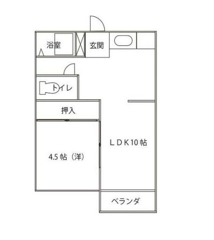 【間取り】 | 落合アパート.I
