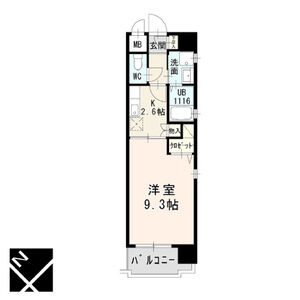 【間取り】 | パンシオン千種