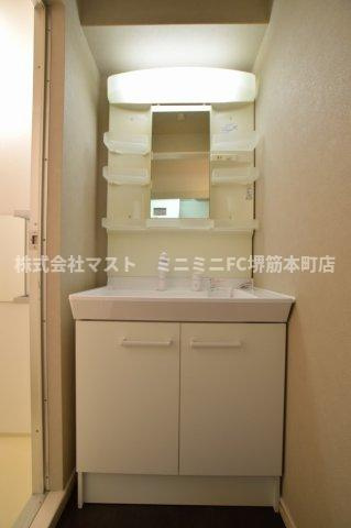 ナオシス長柄東の洗面所