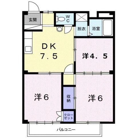 【間取り】 | シティハイツ須藤